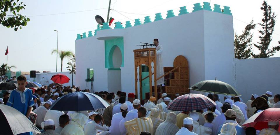 أجواء من الايمان والاحتفاء في صلاة عيد الفطر المبارك بالمصلى