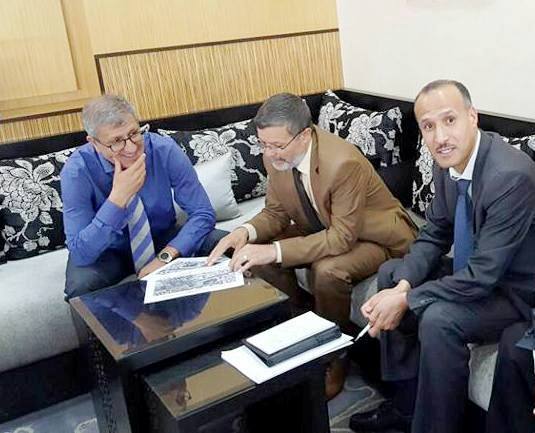 مشروع تهيئة الممر السككي بمدينة القصر الكبير
