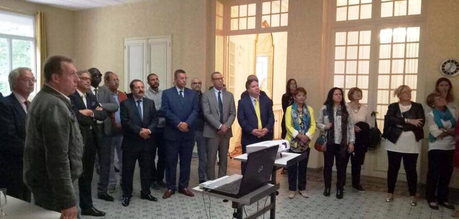السيد حسن الحسناوي من فرنسا يدعو إلى تعزيز قيم التعاون والسلم و إقامة اتفاقية توأمة مع المدينة