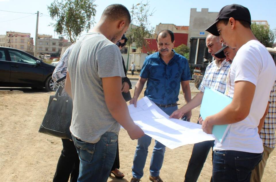 القاعة المغطاة الجديدة للتداريب بطريق أولاد أحميد