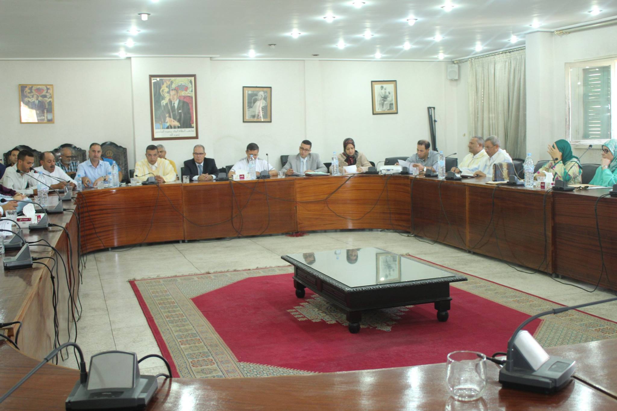 الجلسة الثانية من دورة أكتوبر العادية للمجلس الجماعي لمدينة القصر الكبير