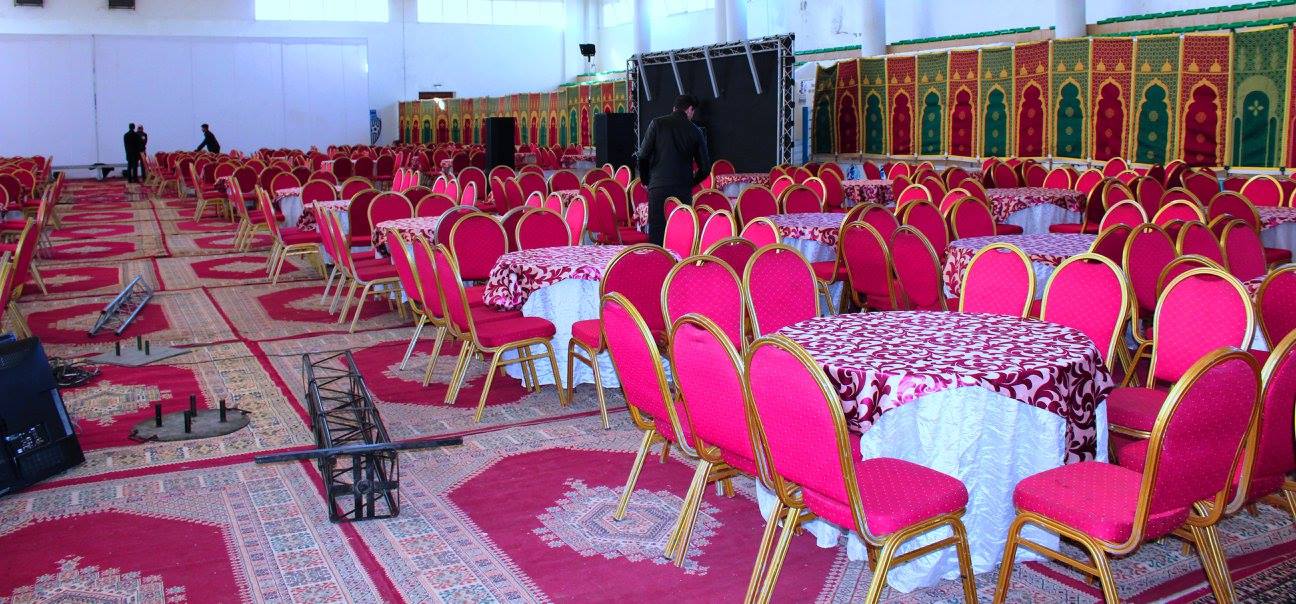 الاستعدادات متواصلة لانطلاق حفل مهرجان العرس الجماعي الاول