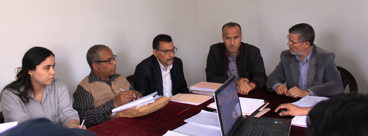 جلسة عمل بين رئاسة المجلس الجماعي والمكتب الوطني للسكة الحديدية