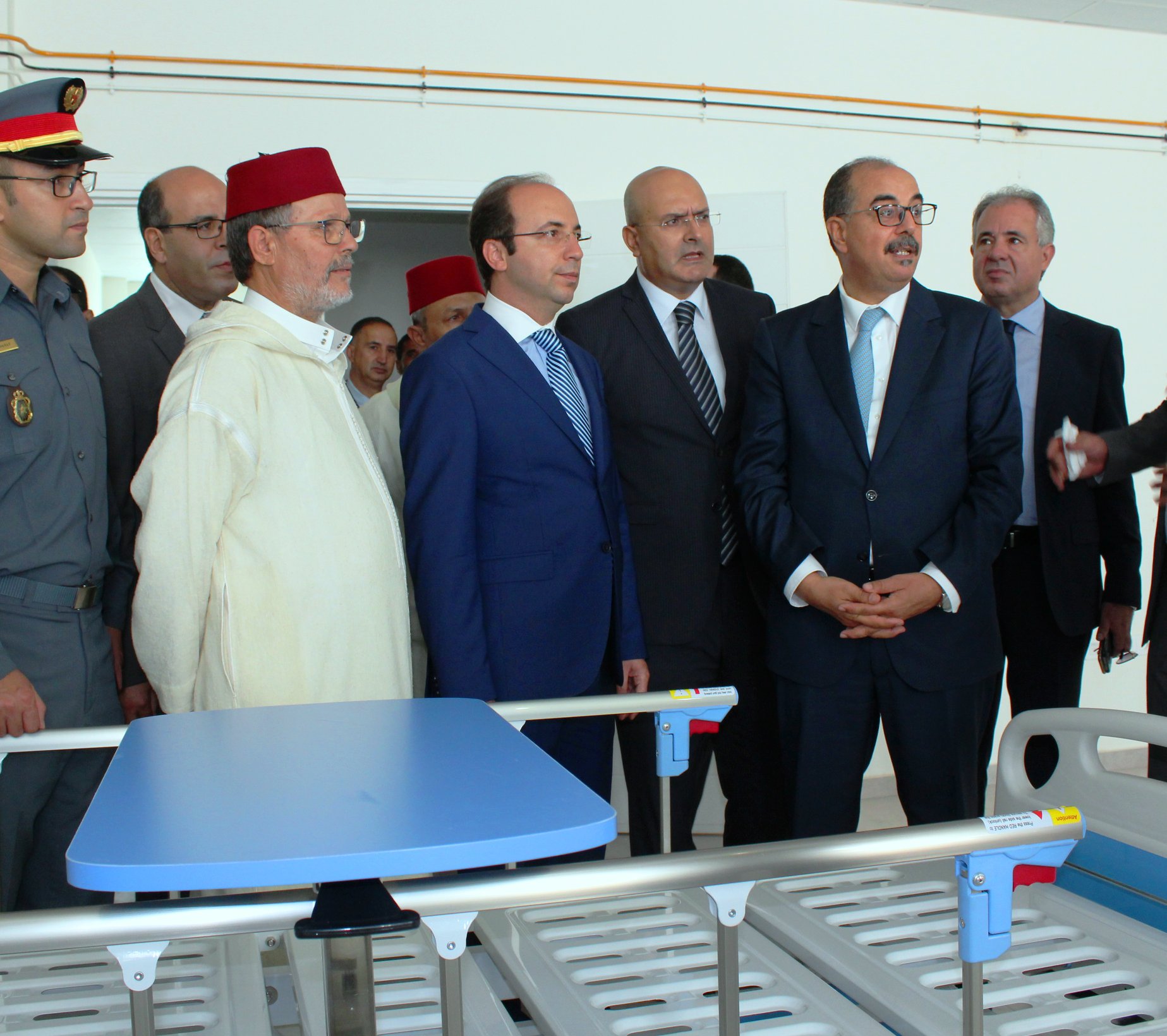 زيارة تفقدية لمستشفى القرب الجديد من طرف وزير الصحة