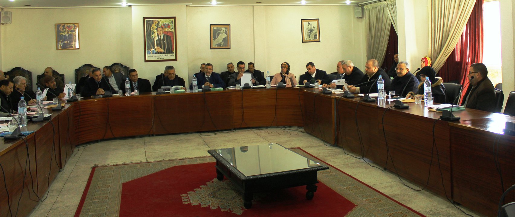 برقية مرفوعة إلى السيد مستشار صاحب الجلالة