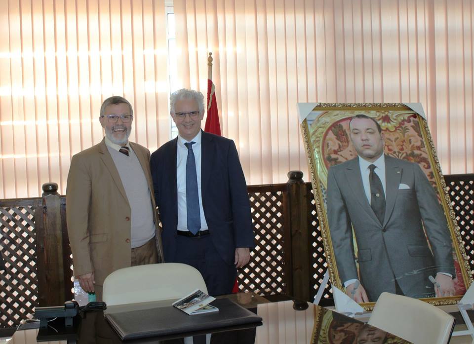 استقبال الأمين العام لحزب الاستقلال السيد نزار بركة