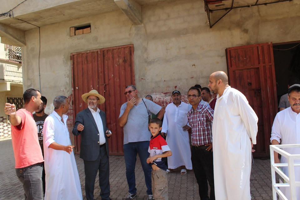 زيارة استطلاعية لبعض احياء المدينة