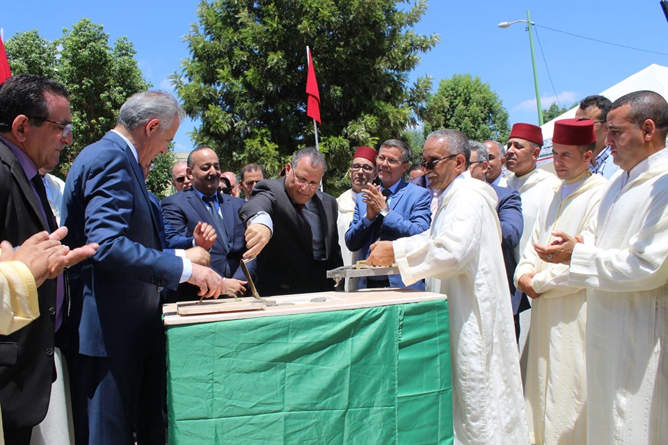انطلاقة أشغال بناء مكتبة المرحوم عبد السلام احسيسن الثقافية