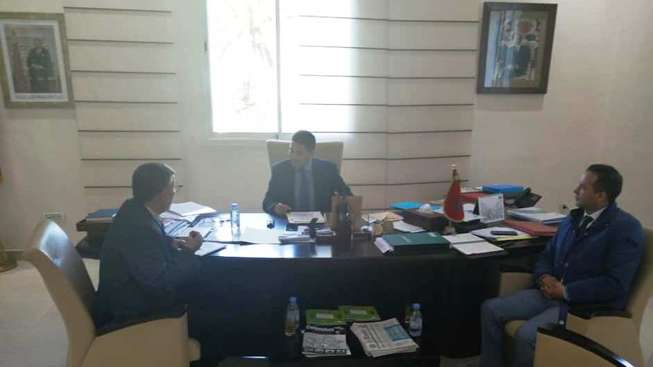 لقاء مع السيد وزير التربية الوطنية والتكوين المهني والتعليم العالي والبحث العلمي.