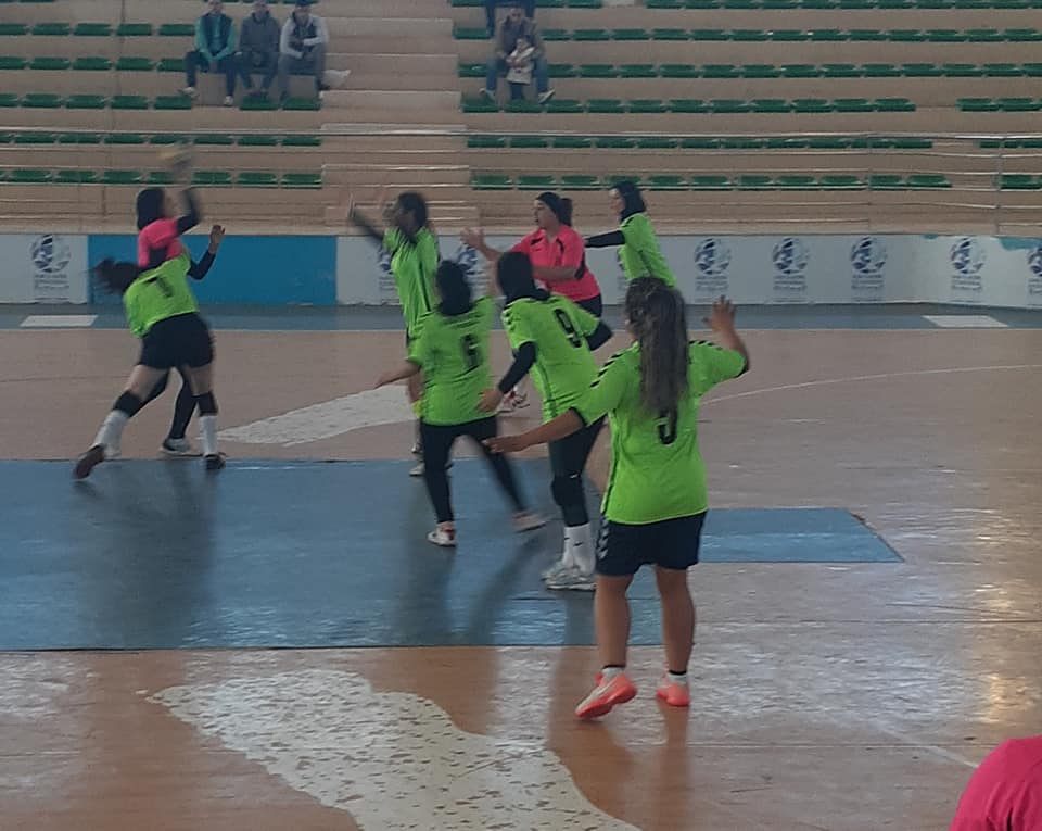 مسيرة التميز متواصلة النادي الرياضي القصري اناث كرة اليد