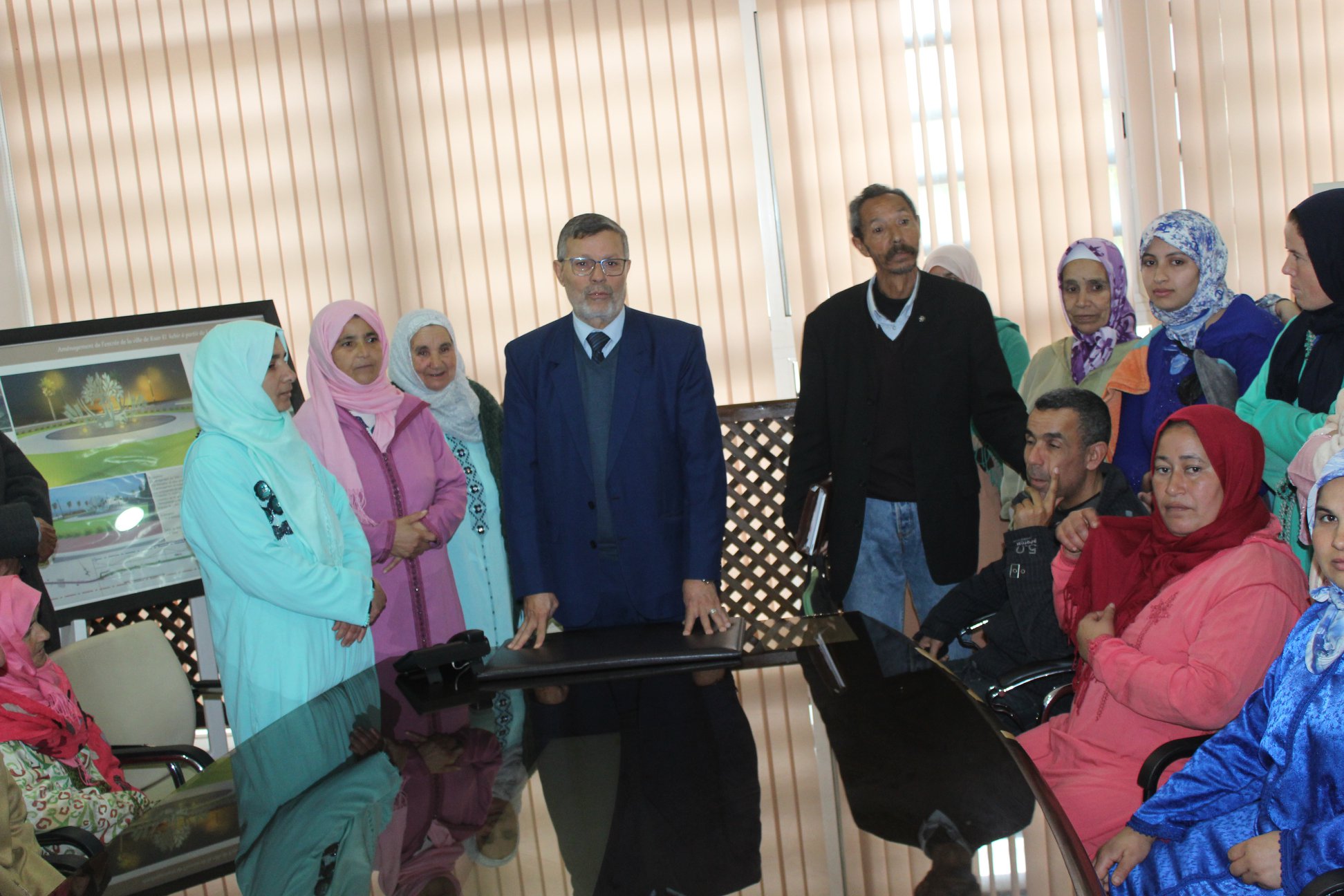 رئيس المجلس يستقبل ممثلي ساكنة حي بلاد الصرصري