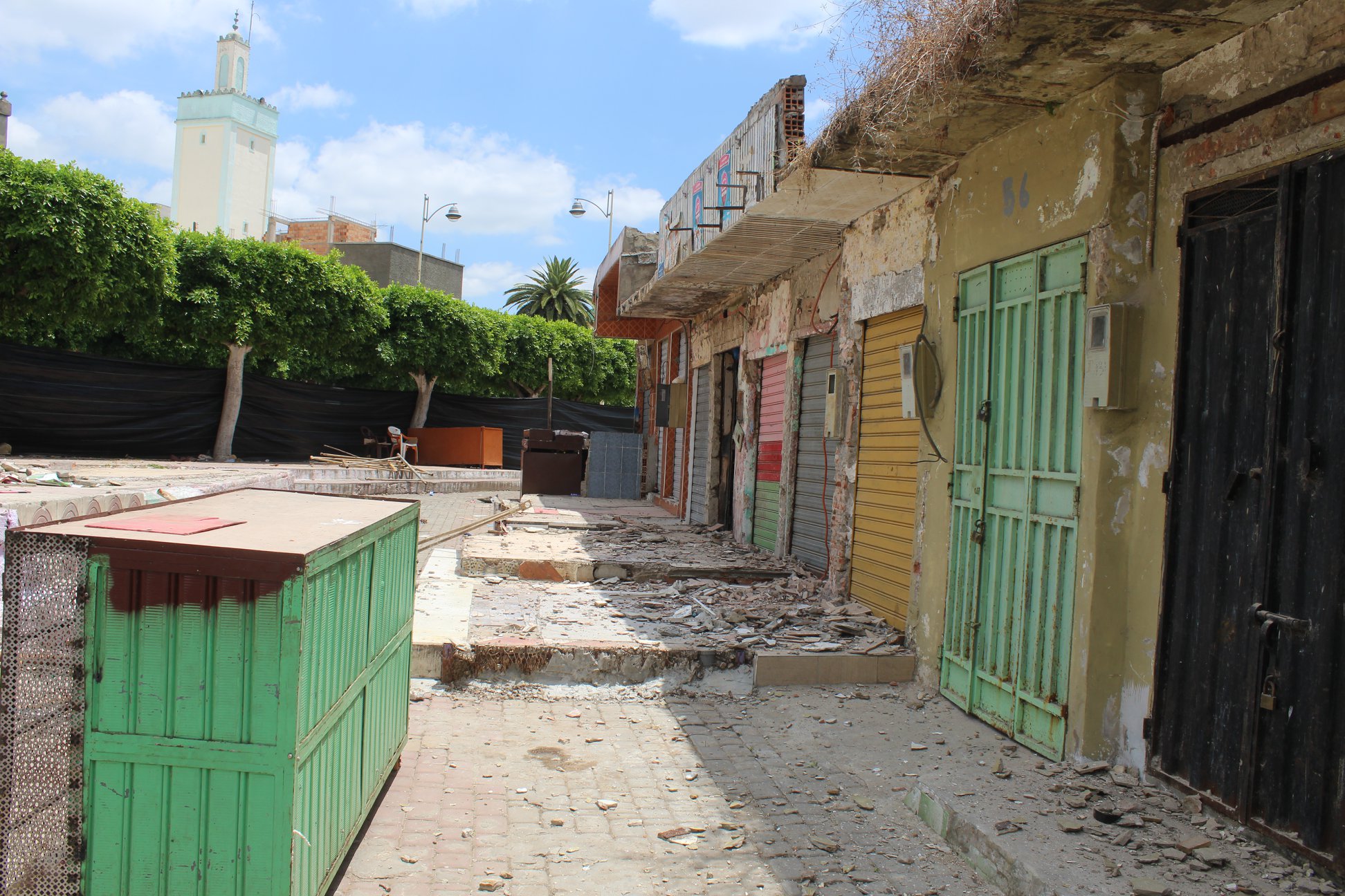 تأهيل المدينة العتيقة تهيئة الخضارين نموذجا