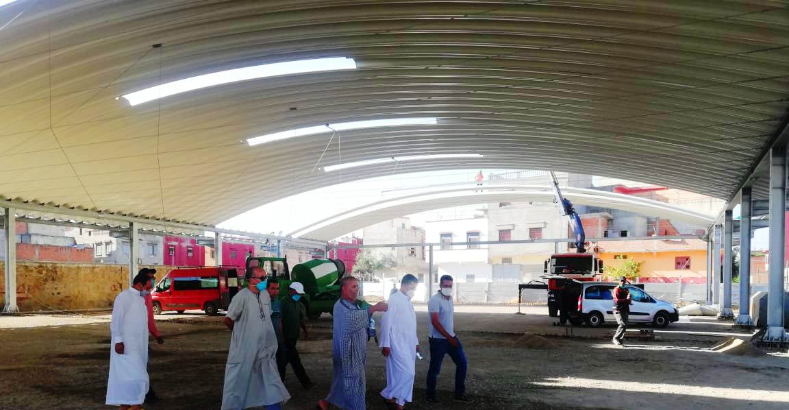 من اجل التنظيم والارتقاء بالمجال العمومي والنهوض بوضعية الباعة الجائلين