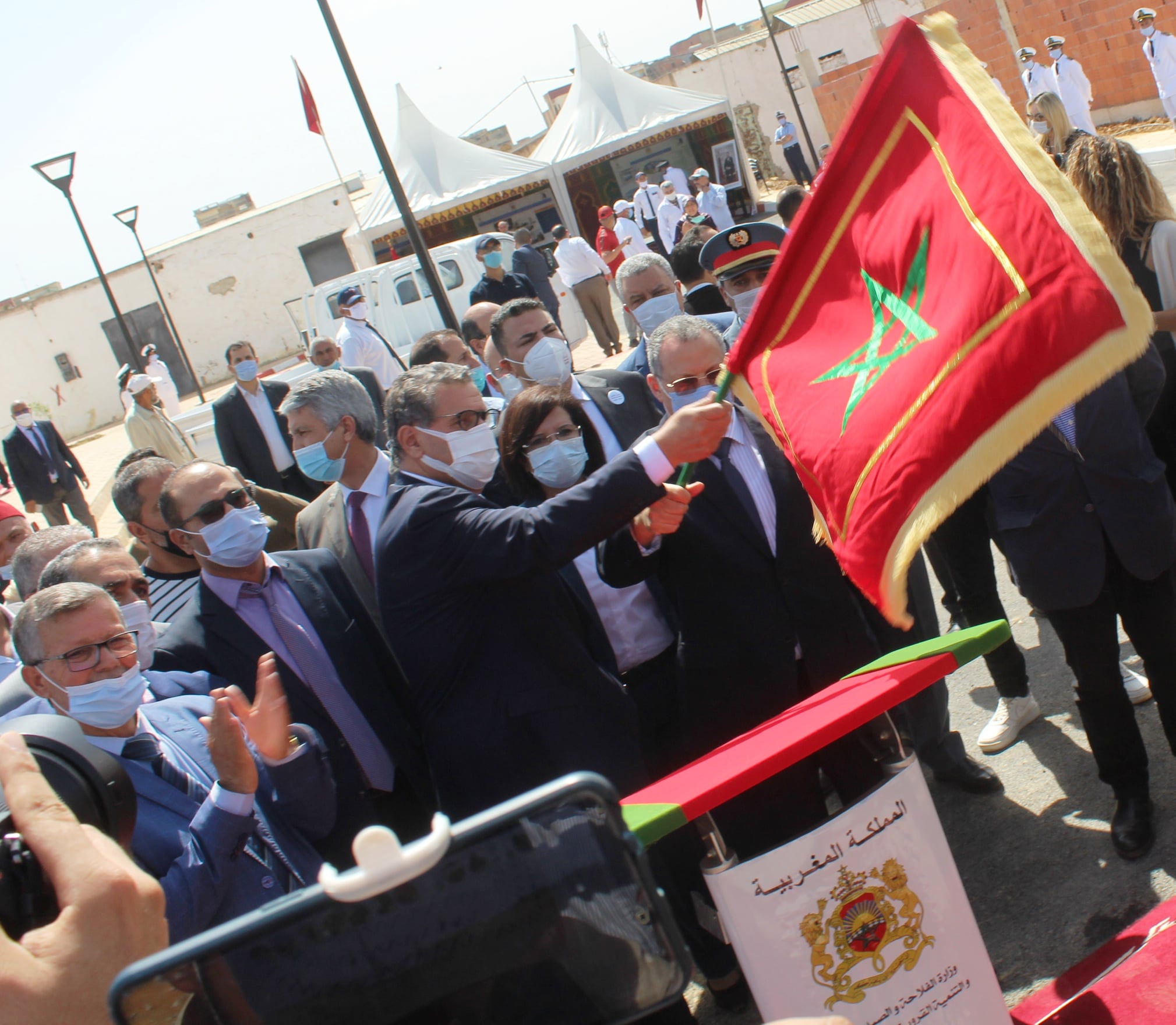 تدشين عدد من المشاريع التنموية
