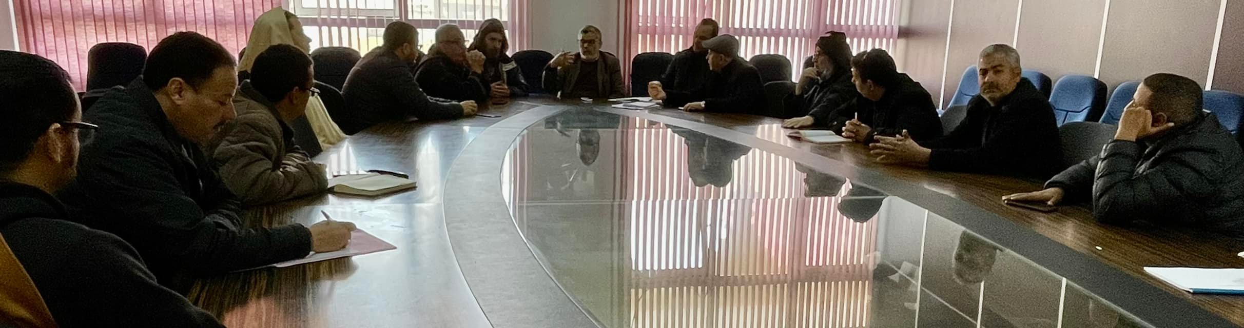 لقاء مع ممثلي تجار سوق الحبوب والقطاني أولاد احميد