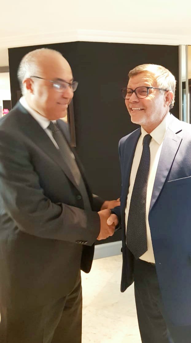 محمد السيمو في لقاء مع وزير التعليم العالي والبحث العلمي والابتكار