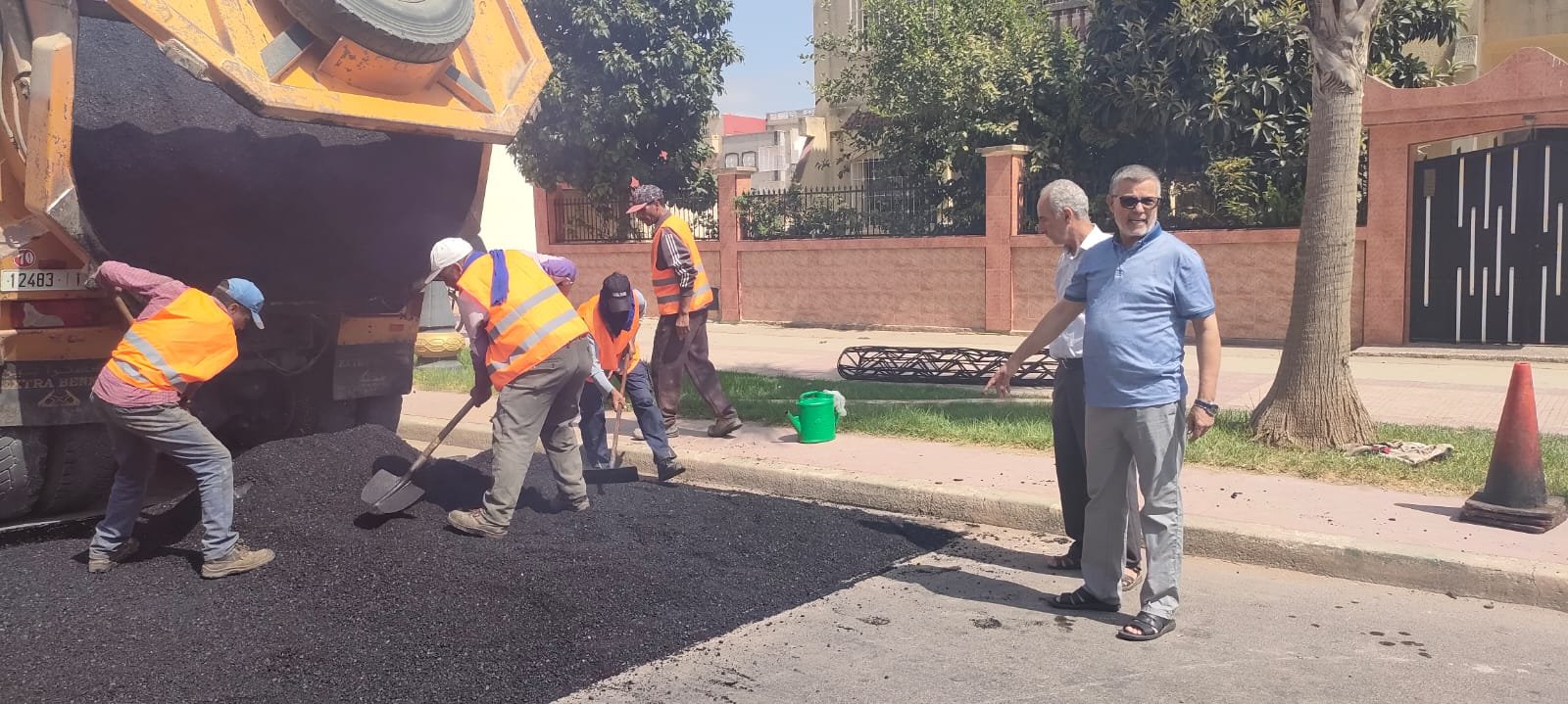 مواصلة أشغال تهيئة المدينة