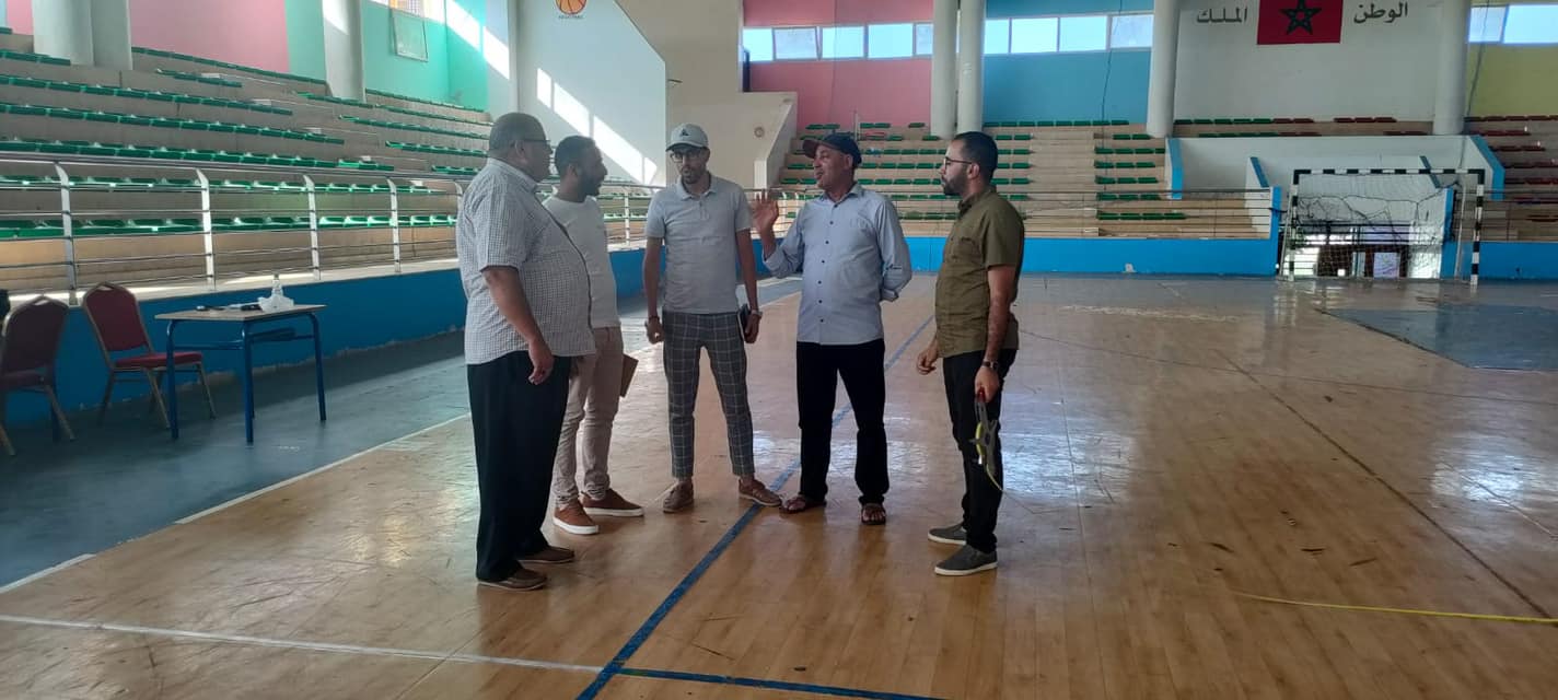 تجديد البنيات التحتية الرياضية