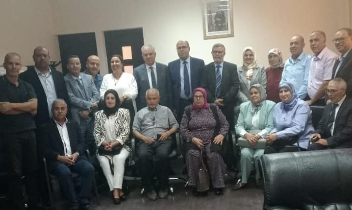 توديع السيد الكاتب العام للعمالة