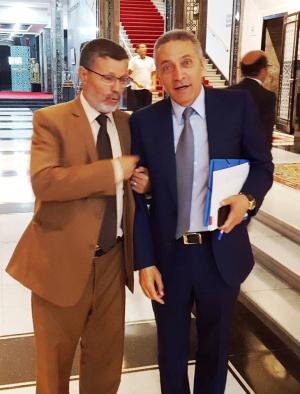 لقاء مع وزير الصناعة والتجارة والاستثمار والاقتصاد الرقمي ورئيس المجلس الجماعي