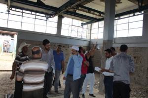 زيارة تفقدية لمشاريع اتفاقية الشراكة مع وزارة الفلاحة