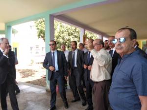‏زيارة مشروع النواة الجامعية وزير التعليم‏