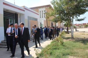 زيارة تفقدية لعامل الإقليم  لمشروع الكلية المتعددة التخصصات بالقصر الكبيــــر