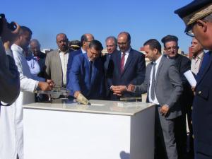 القاعة المغطاة الجديدة عامل الإقليم يدشن انطلاقة الأشغال
