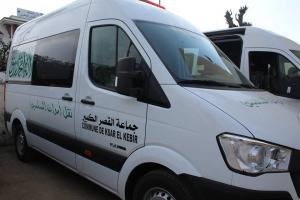 اقتناء سيارتين لدعم المجال الاجتماعي