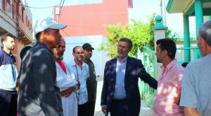 رئيس المجلس الجماعي يقوم بزيارة ميدانية لعدد من الاوراش
