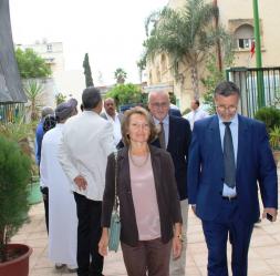سفيرة ايطاليا بالقصر الكبير