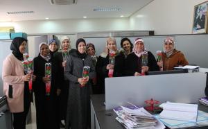 مجلس جماعة القصر الكبير يحتفي بالموظفات بمناسبة اليوم العالمي للمرأة