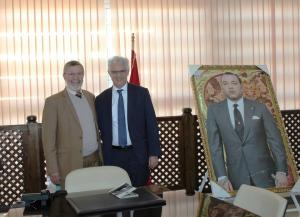 استقبال الأمين العام لحزب الاستقلال السيد نزار بركة