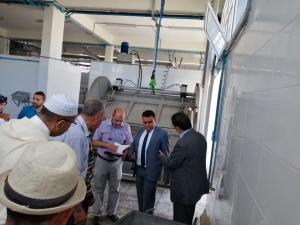 زيارة تفقدية للمرافق التجارية أولاد احميد‎
