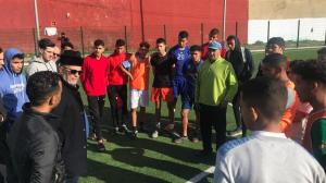 زيارة استطلاعية لملاعب القرب ومعاينة الانشطة الرياضية المحلية